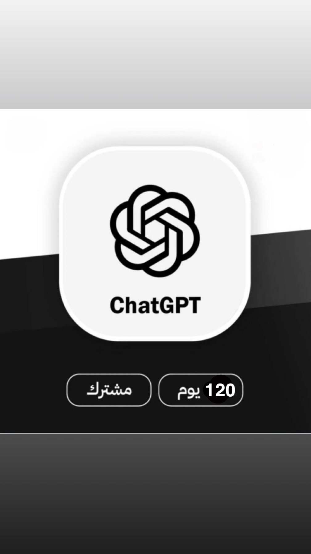 اشتراك شات جي بي تي  ChatGPT Plus ستة اشهر 